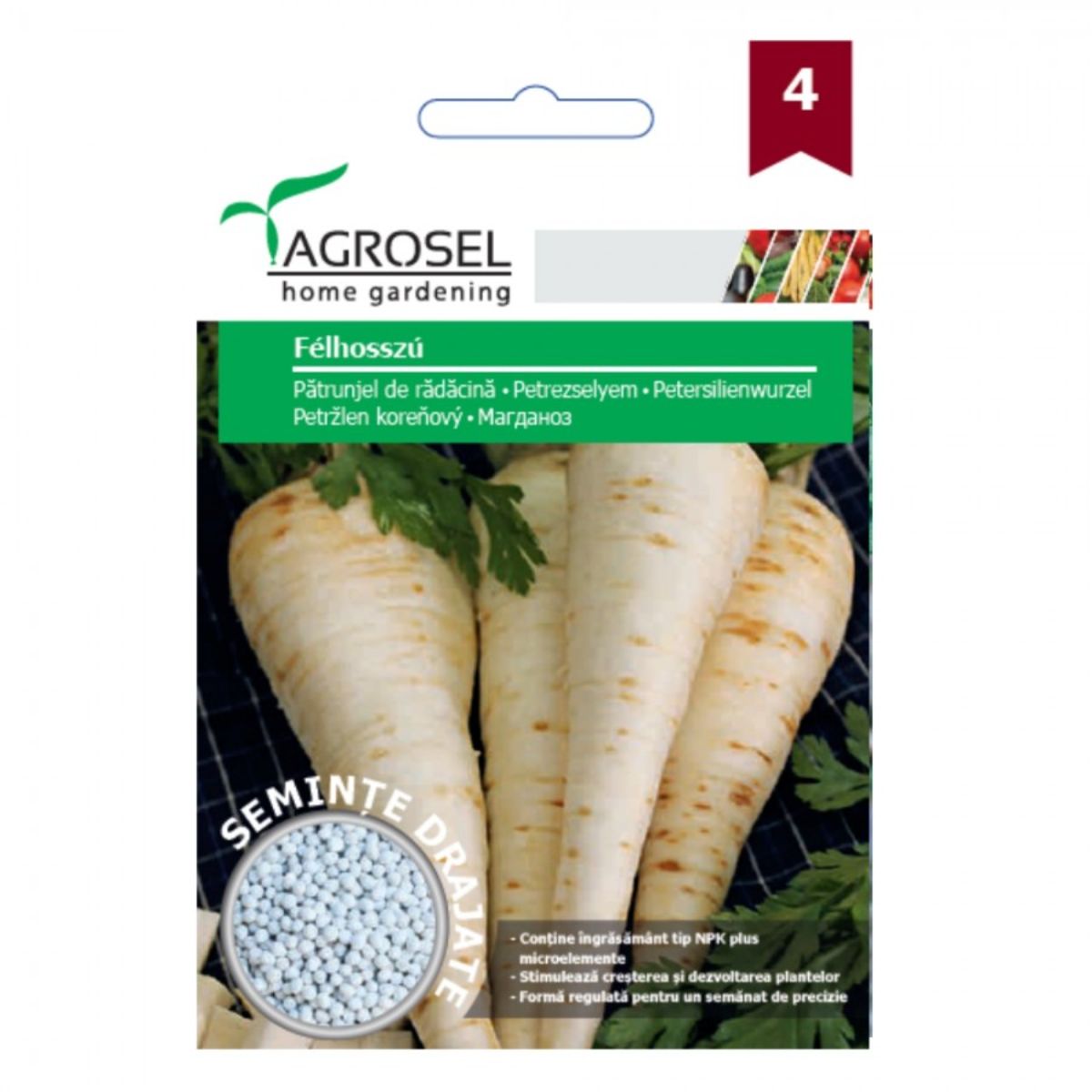 Seminte drajate Patrunjel Felhoszu Agrosel 370 sem, 1, hectarul.ro