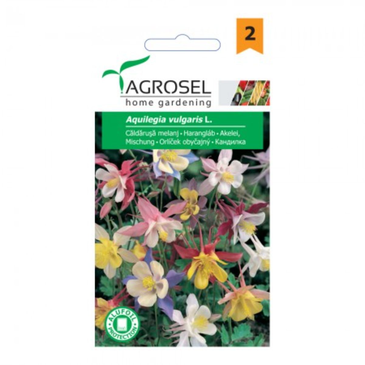 Seminte flori Caldarusa melanj Agrosel 0.3 g, 1, hectarul.ro