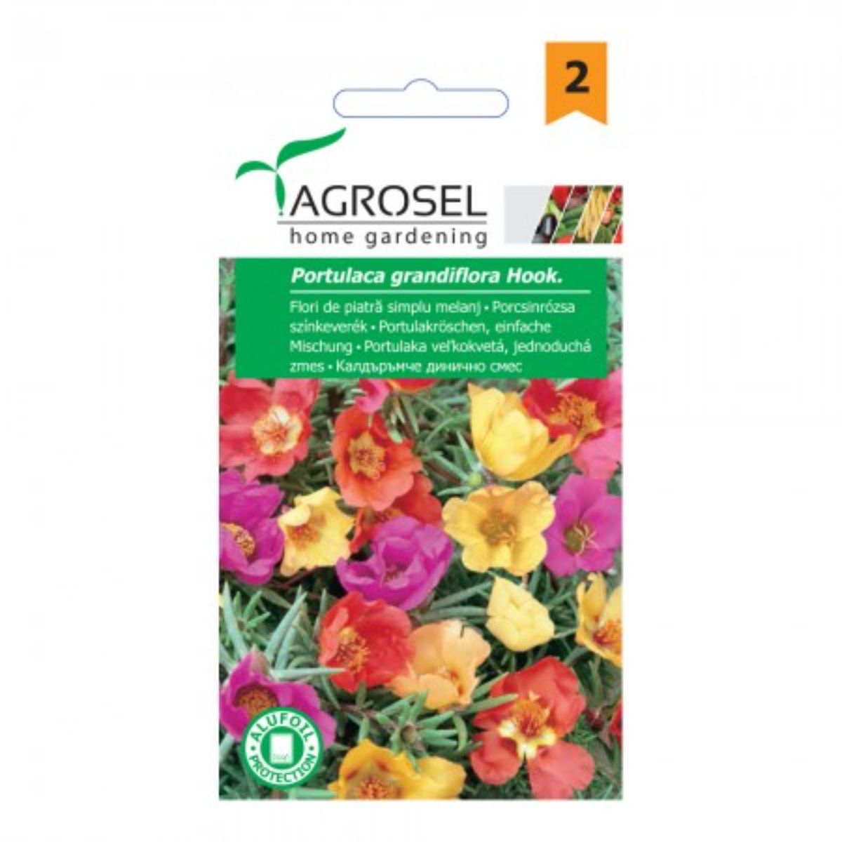 Seminte flori Flori de piatra simplu melanj Agrosel 0.4 g