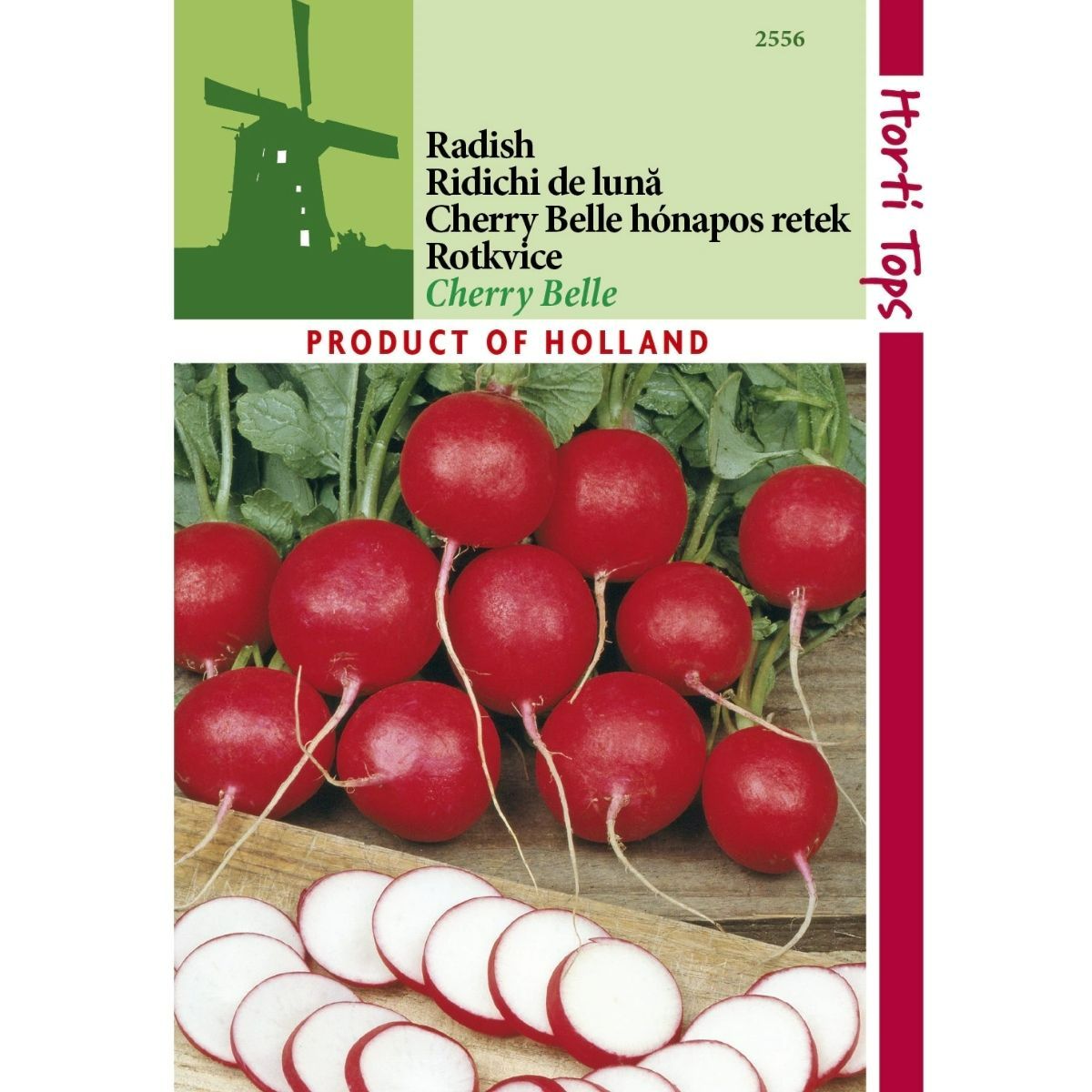 Seminte Ridichi DE LUNA  ROSII  CHERRY BELLE Horti Tops 10 g