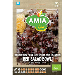 Seminte Salata Red Salad Bowl BIO AMIA 2.5gr