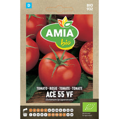 Seminte Tomate Ace 55 VF BIO AMIA 0.15gr