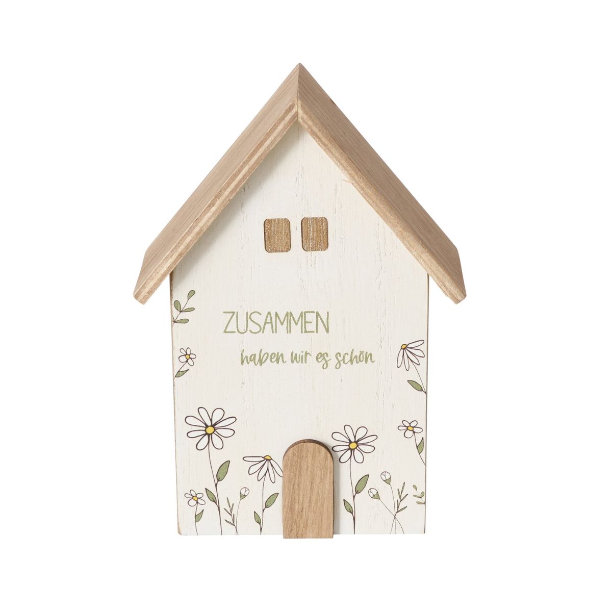 Set 3 decoratiuni 
din lemn 22,5 / 15 / 11,5 cm Kamille Boltze, 2, hectarul.ro