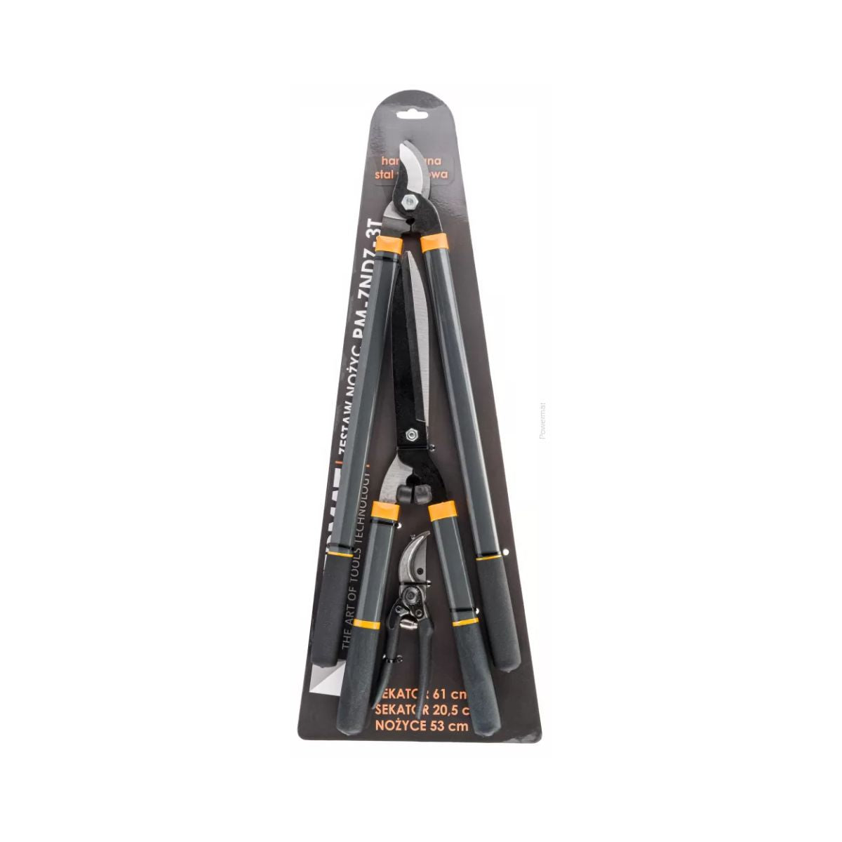 Set 3 foarfece de gradina Powermat PM-ZNDZ-3T, 1, hectarul.ro