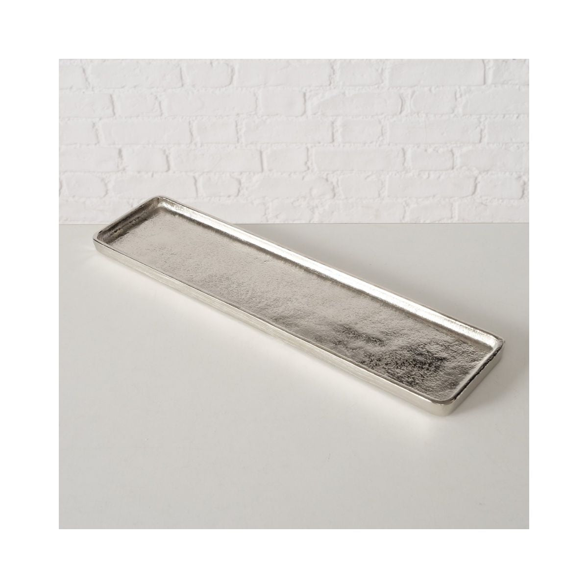 Set 3 tavi argintii din aliaj nichel-aluminiu 13 / 38 / 24 cm Simo Boltze, 5, hectarul.ro