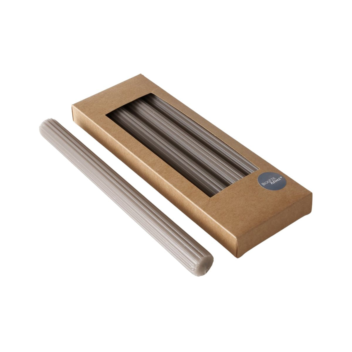 Set 4 lumanari maro din parafina 25 cm Classic Boltze, 1, hectarul.ro