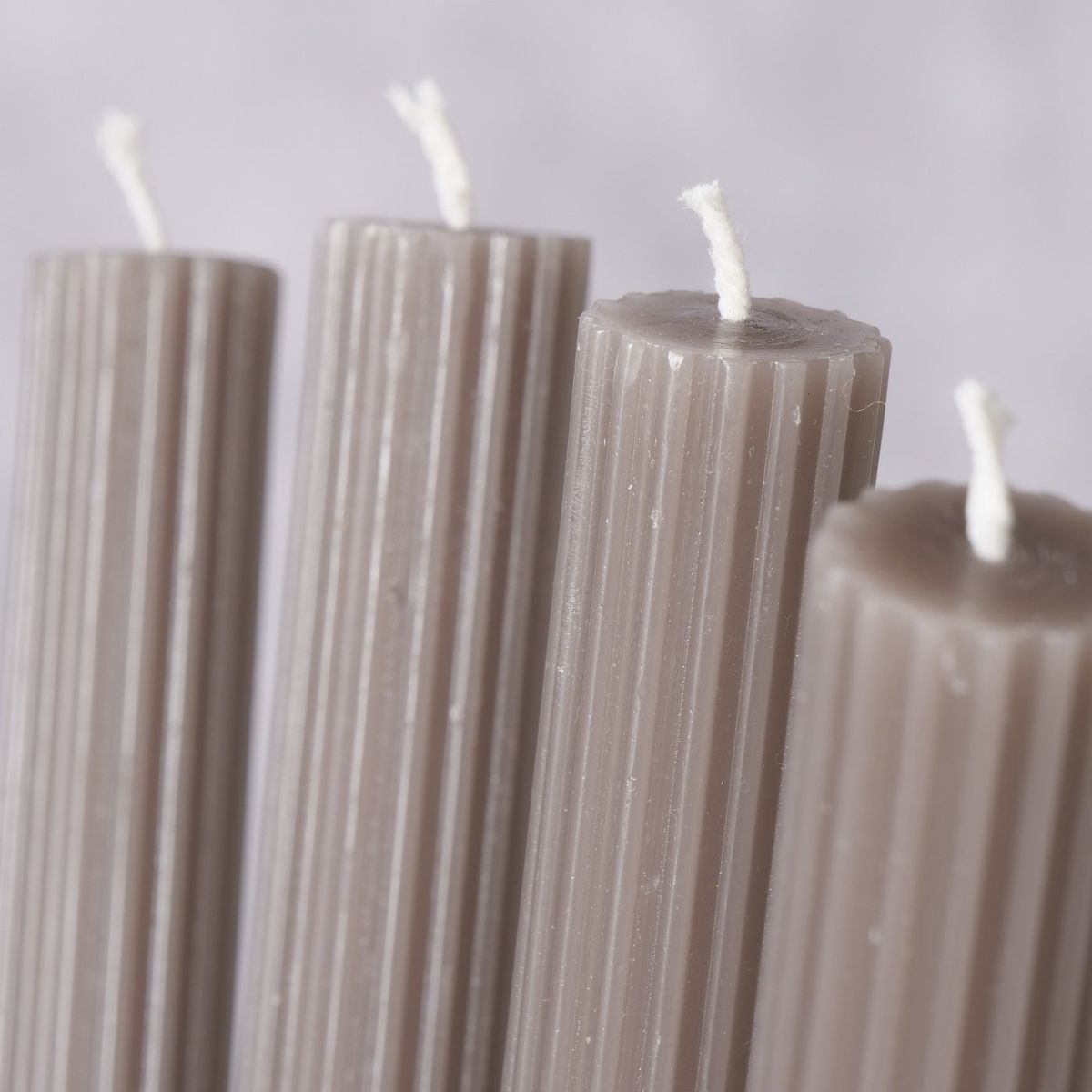 Set 4 lumanari maro din parafina 25 cm Classic Boltze, 7, hectarul.ro