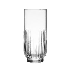 Set 6 pahare din sticla pentru apa 395cc Φ6,5X15 Inart