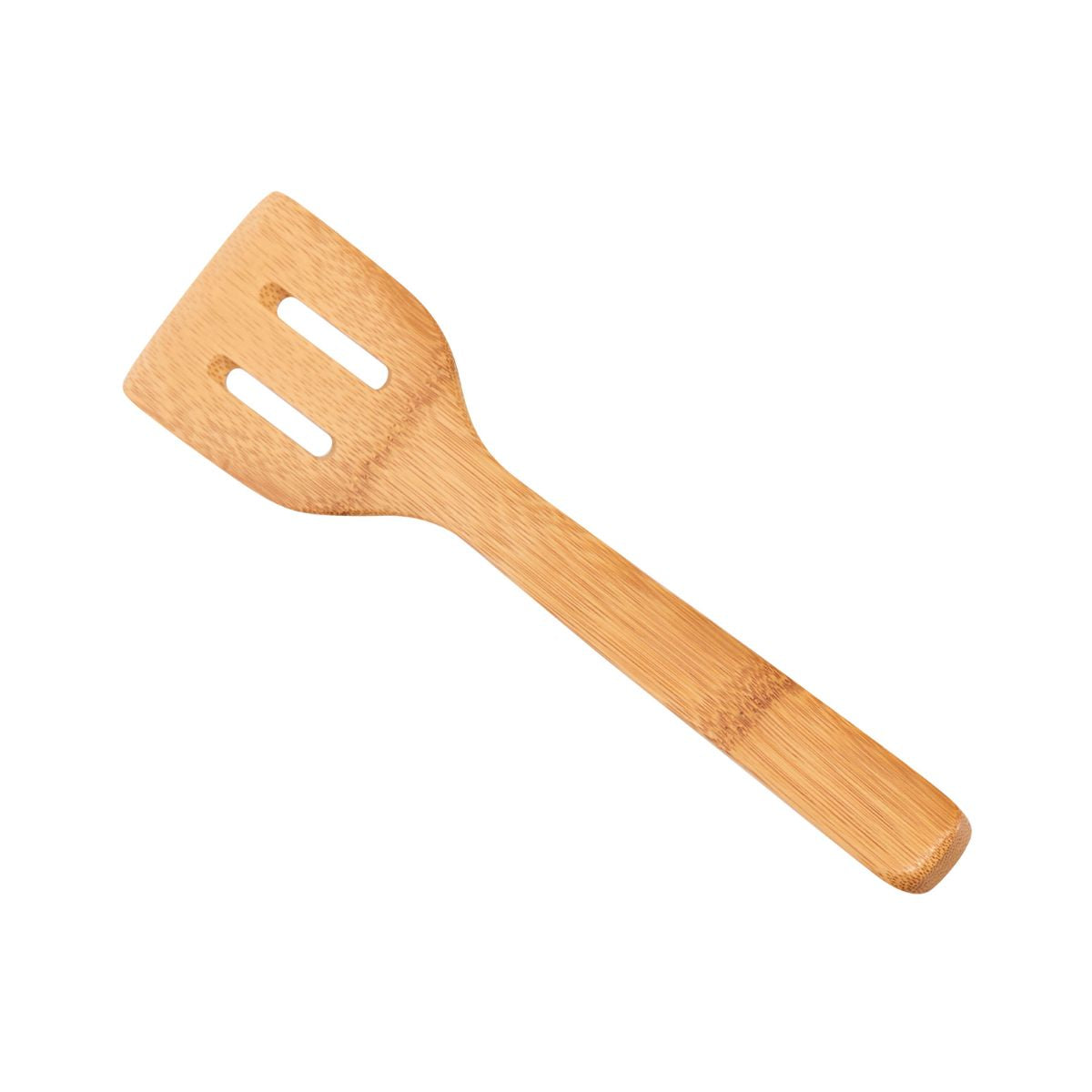 Set ustensile de bucatarie din bambus in suport, 7 piese, Kitchen Utensil Holder Zeller