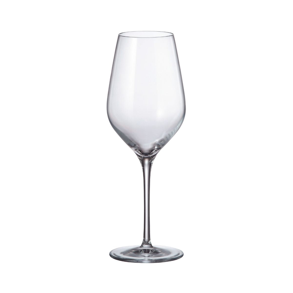 Set de 6 pahare pentru vin alb, transparent, din cristal de Bohemia, 430 ml, Avila White Wine, 1, hectarul.ro