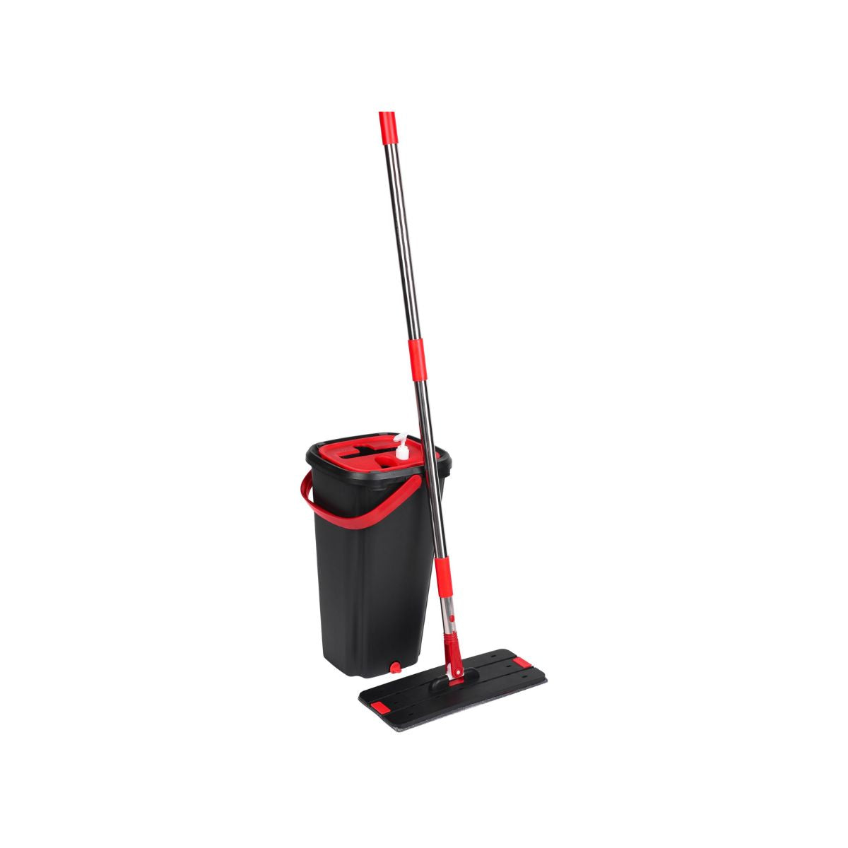 Set galeata cu mop plat QuickShine MagicHome 8 l , negru