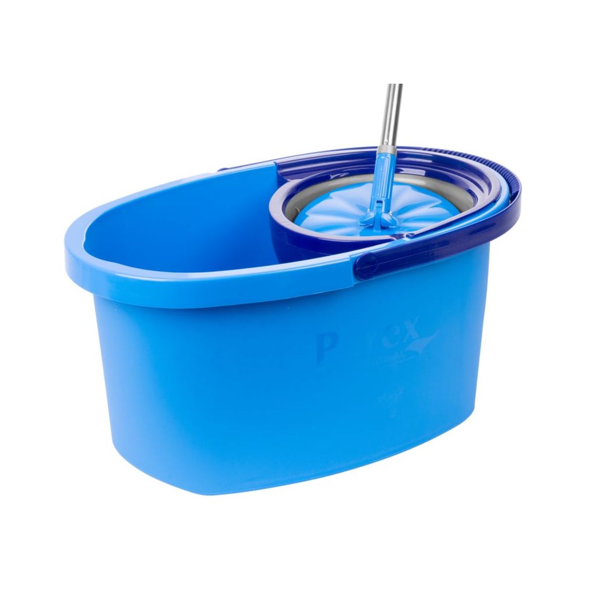 Set galeata cu mop rotativ pentru uz profesional Strend Pro 35 l cu suport pe roti