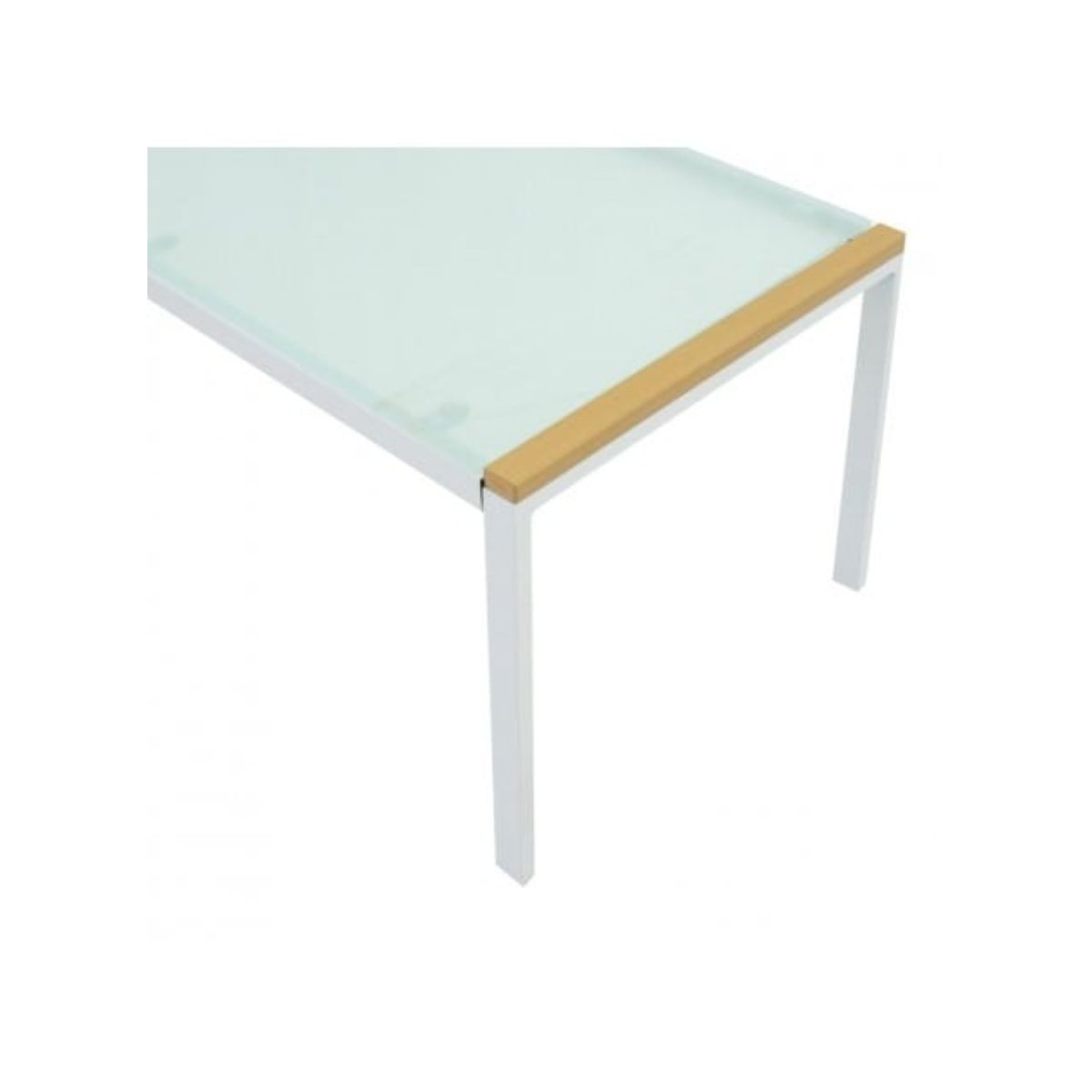Set mobilier terasa/ gradina cu masa, canapea si scaune alb