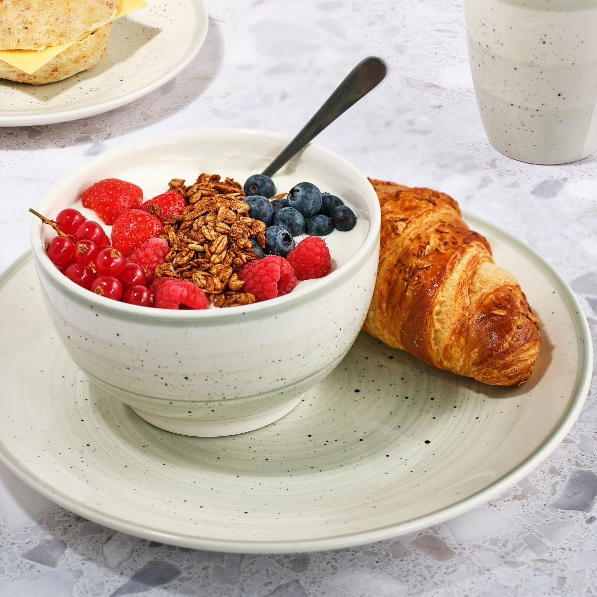 Set pentru cina verde/crem, ceramic, pentru 4 persoane, Mira Cosy&Trendy, 11, hectarul.ro