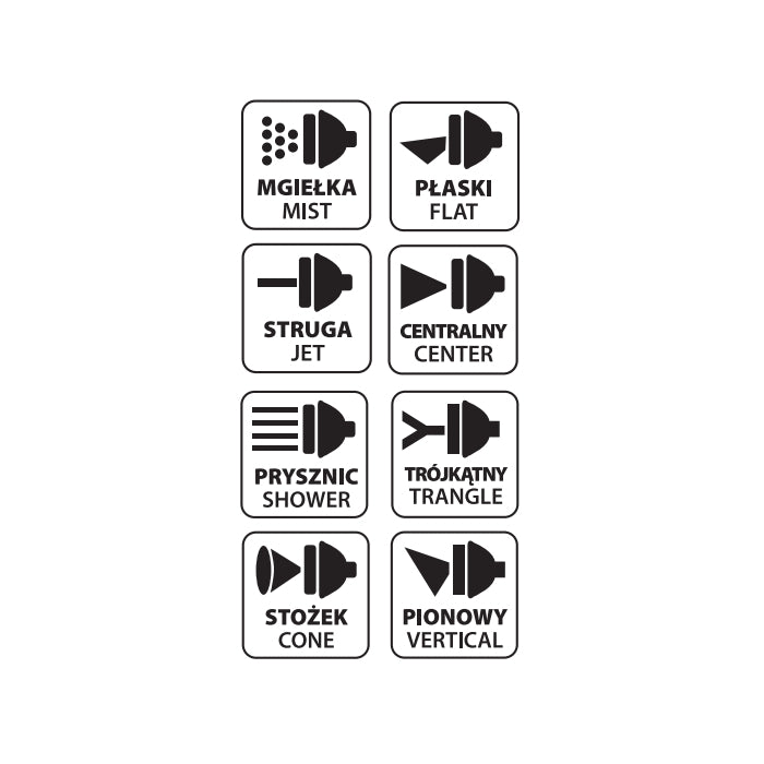 Set pentru stropit PROFESSIONAL 1/2"x20m cu accesorii