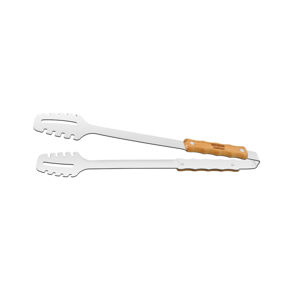 Set ustensile pentru gratar 3 piese din inox si lemn Extreme Grill Tramontina