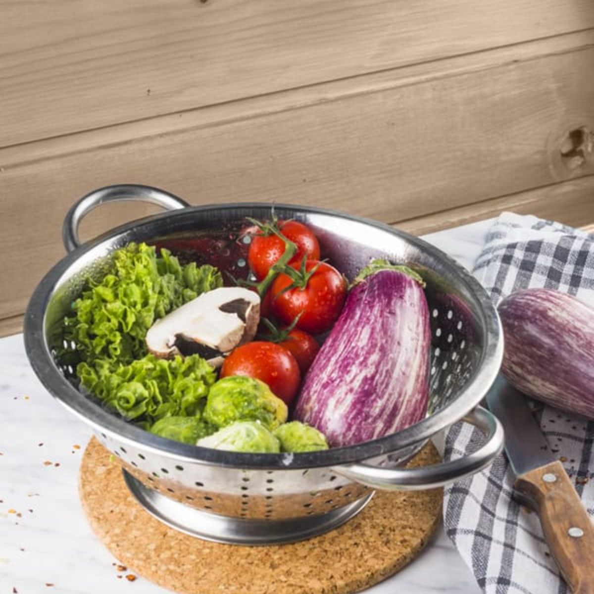 Set vase de gatit cu 10 piese din otel inox Vesta Magefesa, 5, hectarul.ro