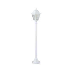 Stalp de iluminat alb din metal Nissie 100cm Brilliant