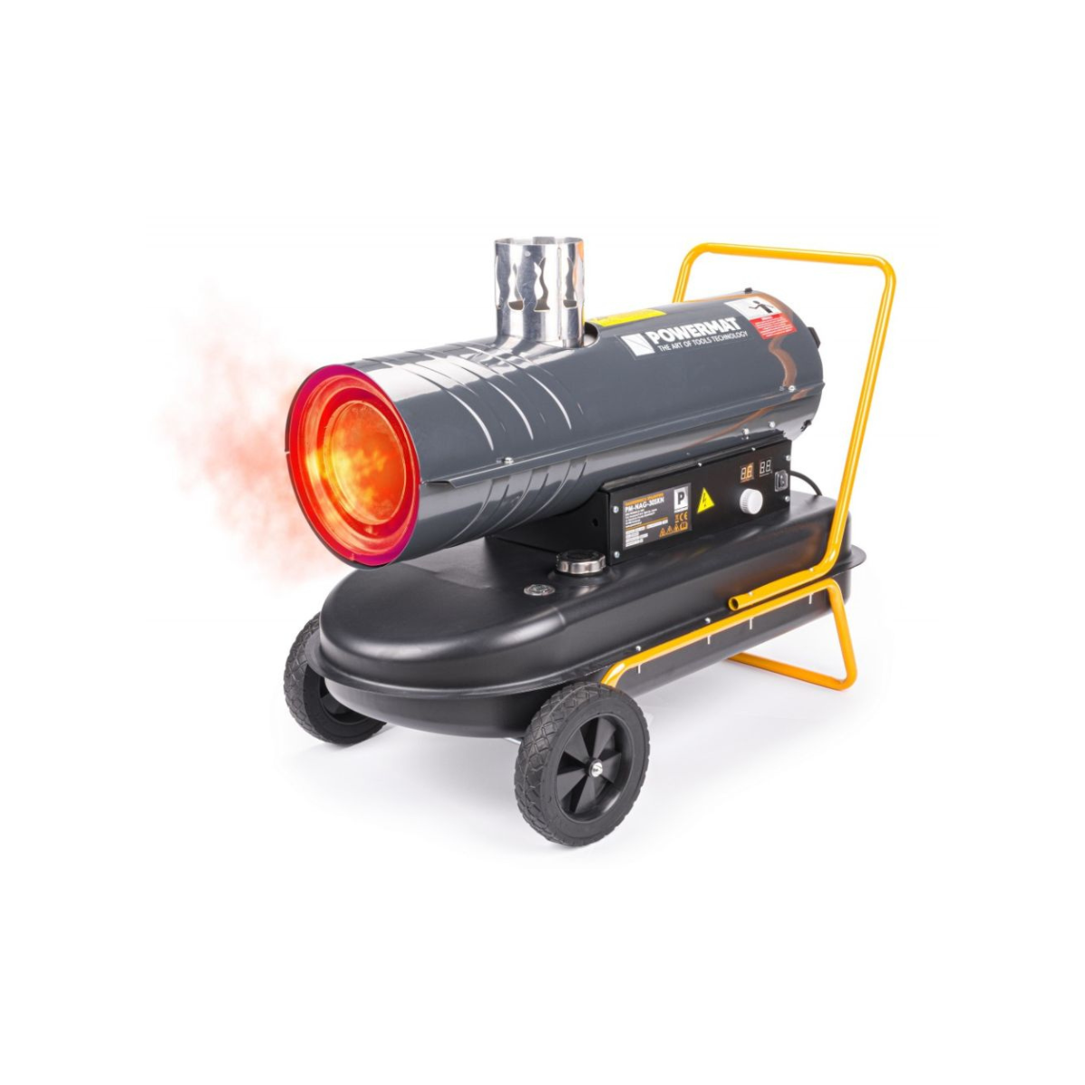 Incalzitor/suflanta pe ulei Powermat PM-NAG-30SKN putere 30 Kw , termostat, cos si display LCD, 1, hectarul.ro