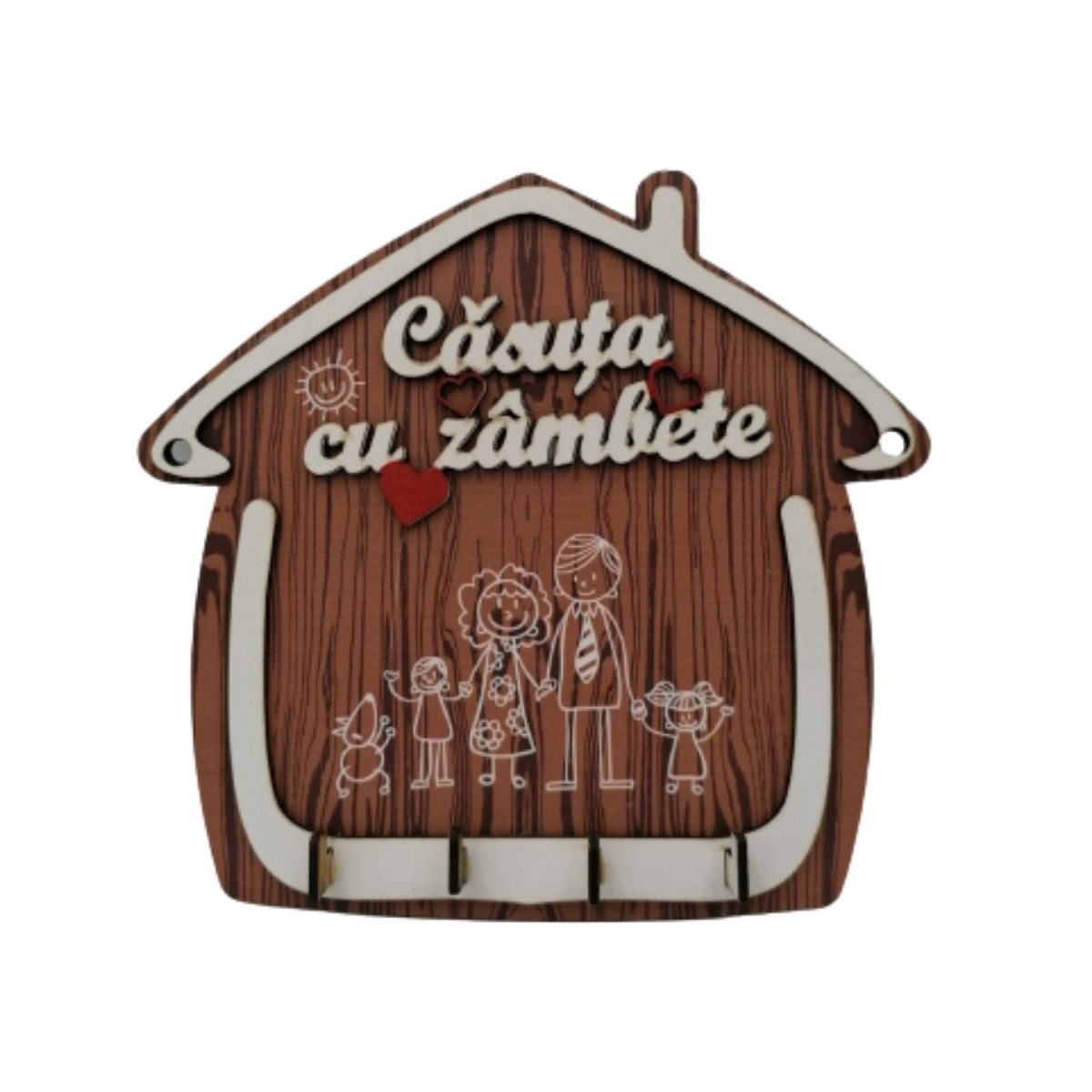 Suport cheie din lemn, 1, hectarul.ro