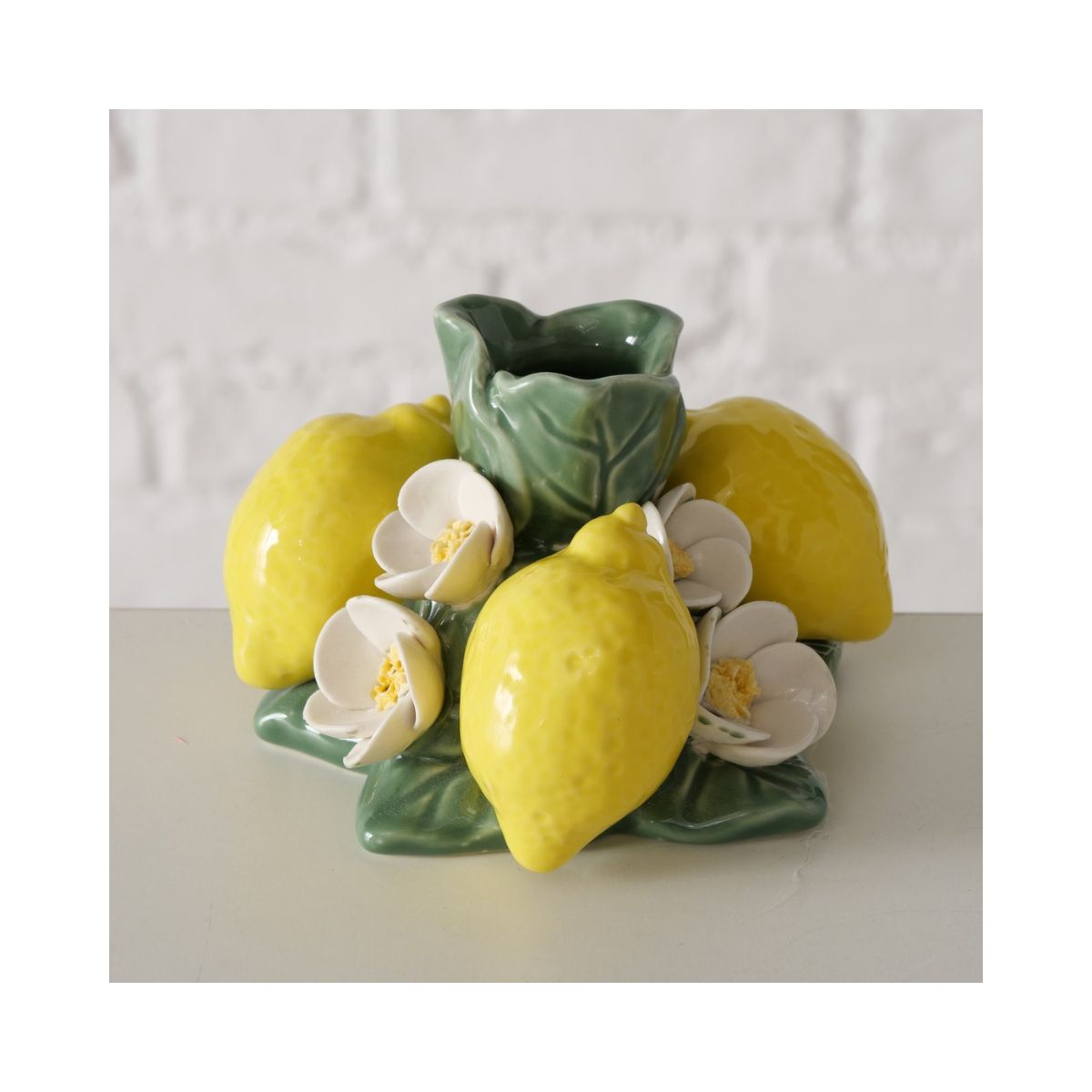 Suport de lumanare din ceramica 7 cm Zitronella Boltze, 4, hectarul.ro