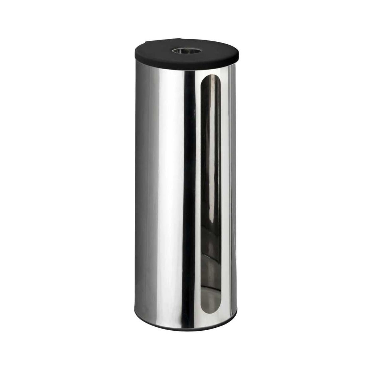 Suport din inox pentru role de hartie, 13,5 x 36 x 14 cm, Detroit Wenko, 1, hectarul.ro