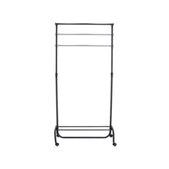 Suport pentru haine, reglabil 108-175 cm, din metal si plastic Clothes rack Zeller