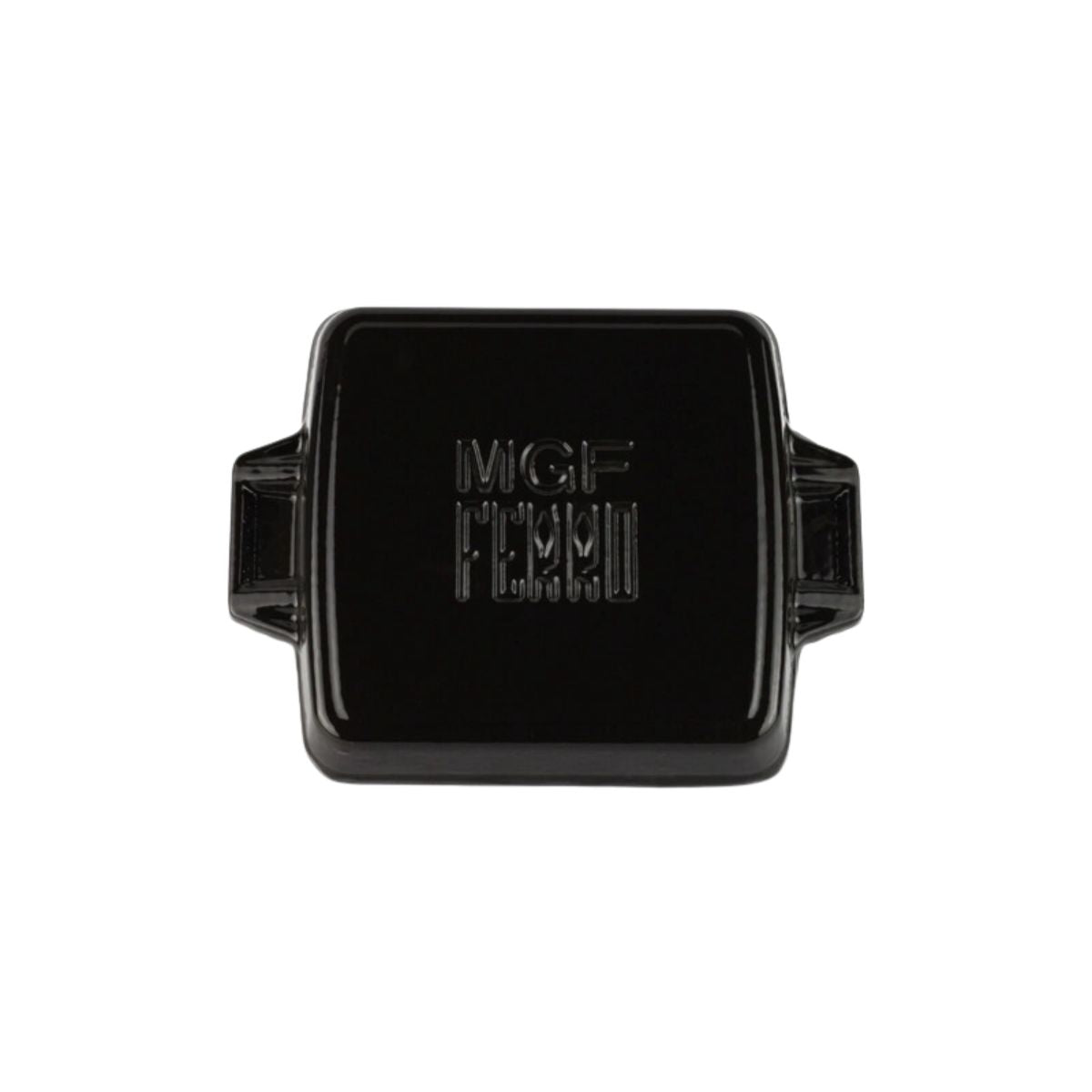 Tava de copt din fonta emailata, Ferro Eco Magefesa, 24x24x4 cm, 2.3l, neagra, 3, hectarul.ro