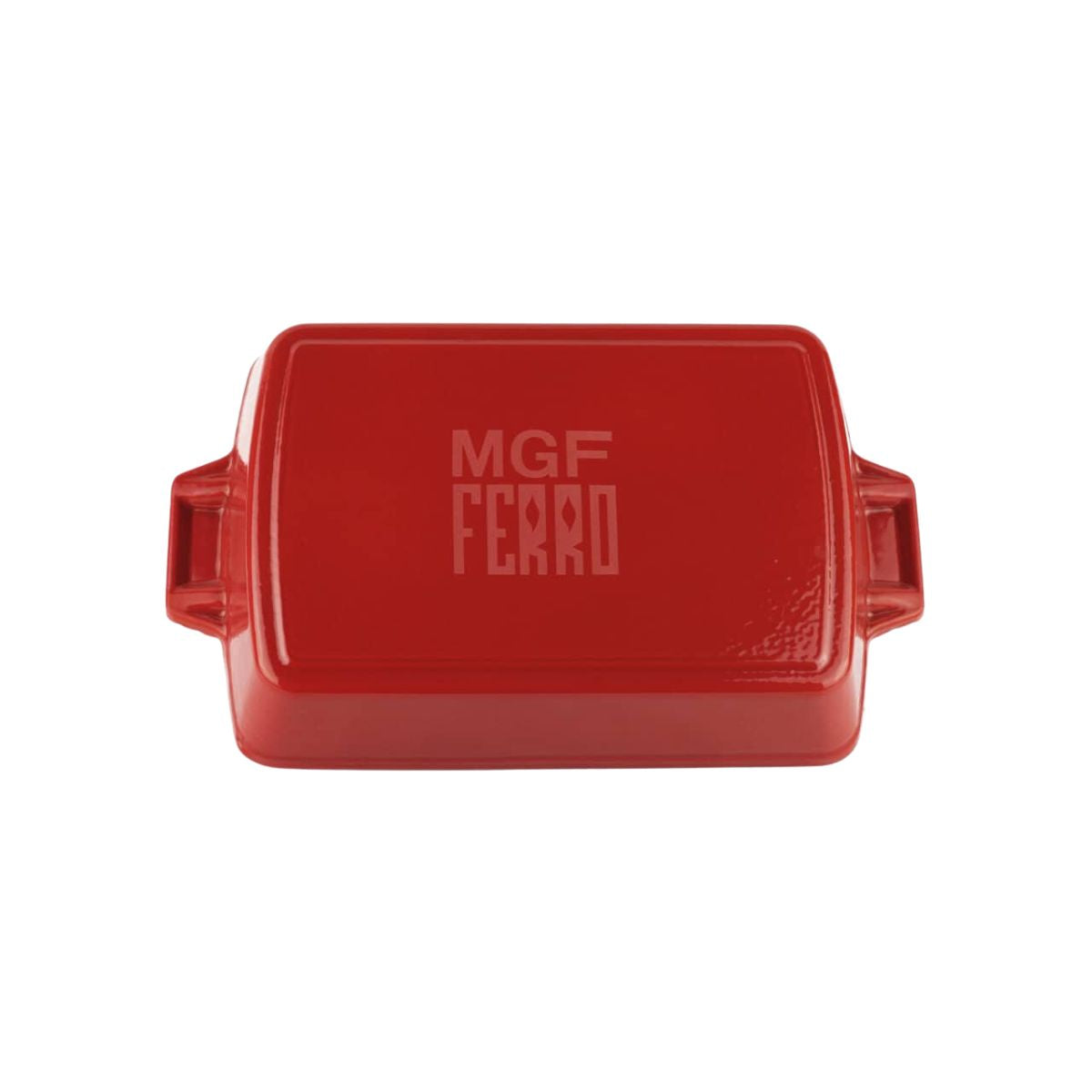 Tava de copt din fonta emailata, Ferro Eco Magefesa, 33x24x7 cm, 5 l, rosie, 3, hectarul.ro