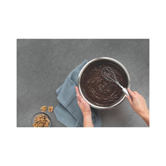Tel argintiu din inox pentru bucatarie Extrata 37 cm, Tramontina