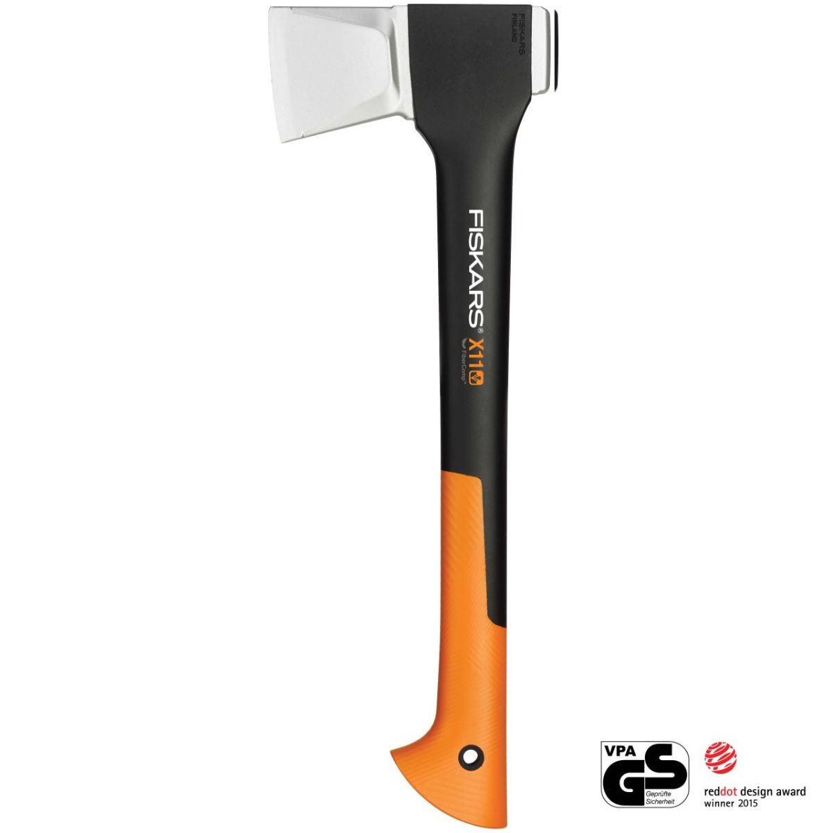 Topor pentru despicat Fiskars X11, S, 491 mm, 1090 g, 1, hectarul.ro