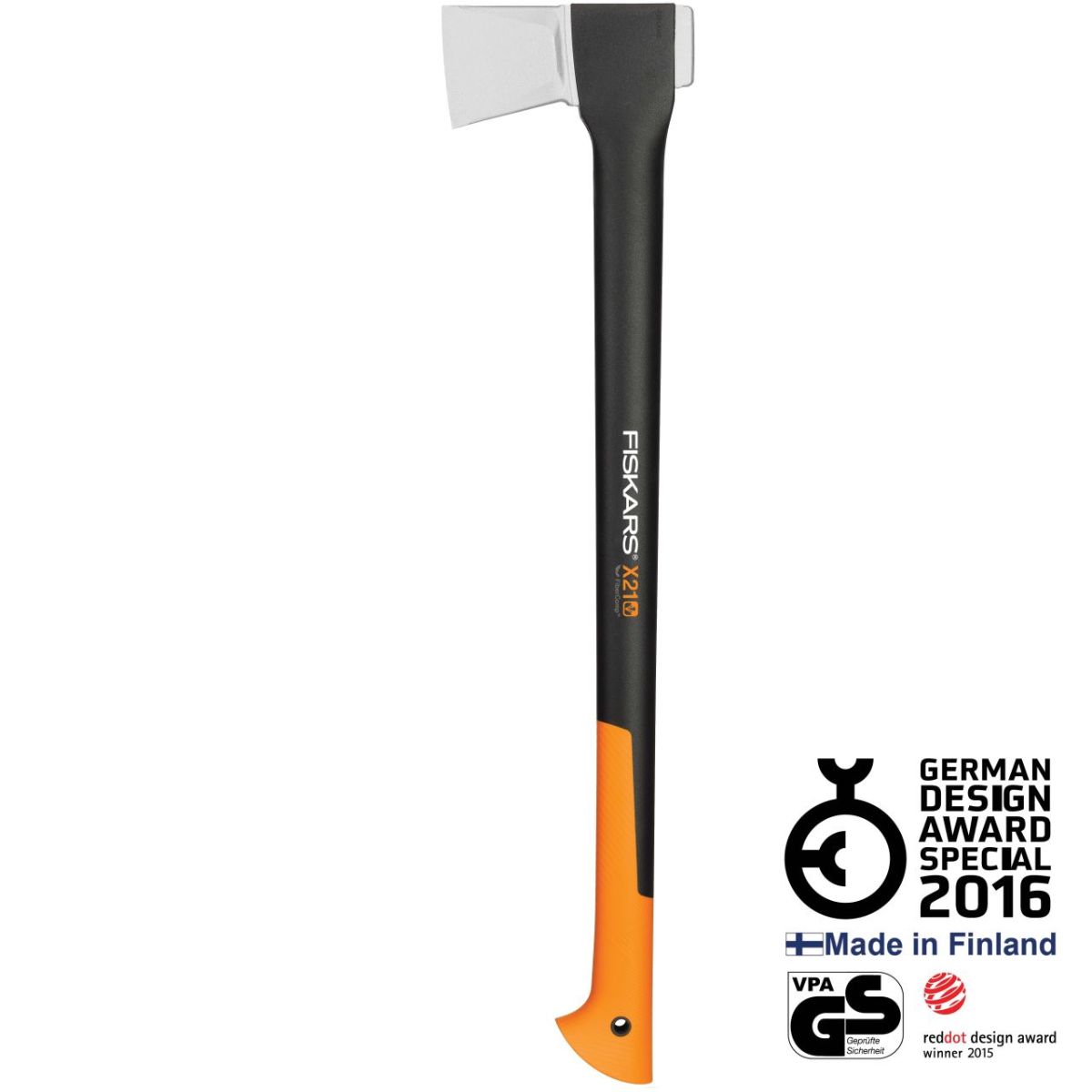 Topor pentru despicat Fiskars X21, L, 775 mm, 1590 g, 1, hectarul.ro