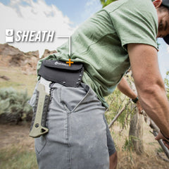 Toporisca  GERBER Buschcraft & Camping Flat Sage Green Stonewash