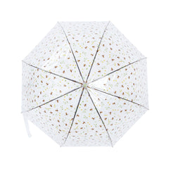 Umbrela de ploaie transparenta din plastic, design Bee Esschert Design