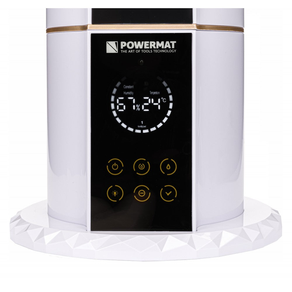 Umidificator cu ultrasunete de aer si difuzor Powermat 7.5L PM-NPO-7.5W