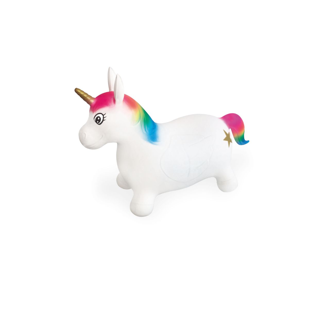 Unicorn de sarit din cauciuc 65x27x50 cm UNICORN RIDE ON, 1, hectarul.ro