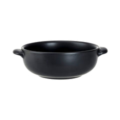 Vas de copt negru rotund din portelan Ø13XH4,8 cm Tasty Cosy&Trendy