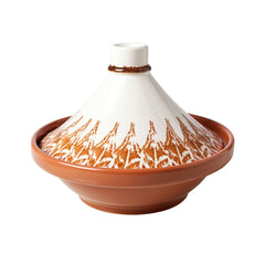 Vas de copt Tajine Terracotta Ø22 cm Ikat Cosy&Trendy