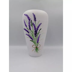 Vaza colorata din ceramica model flori 21 cm Model 15