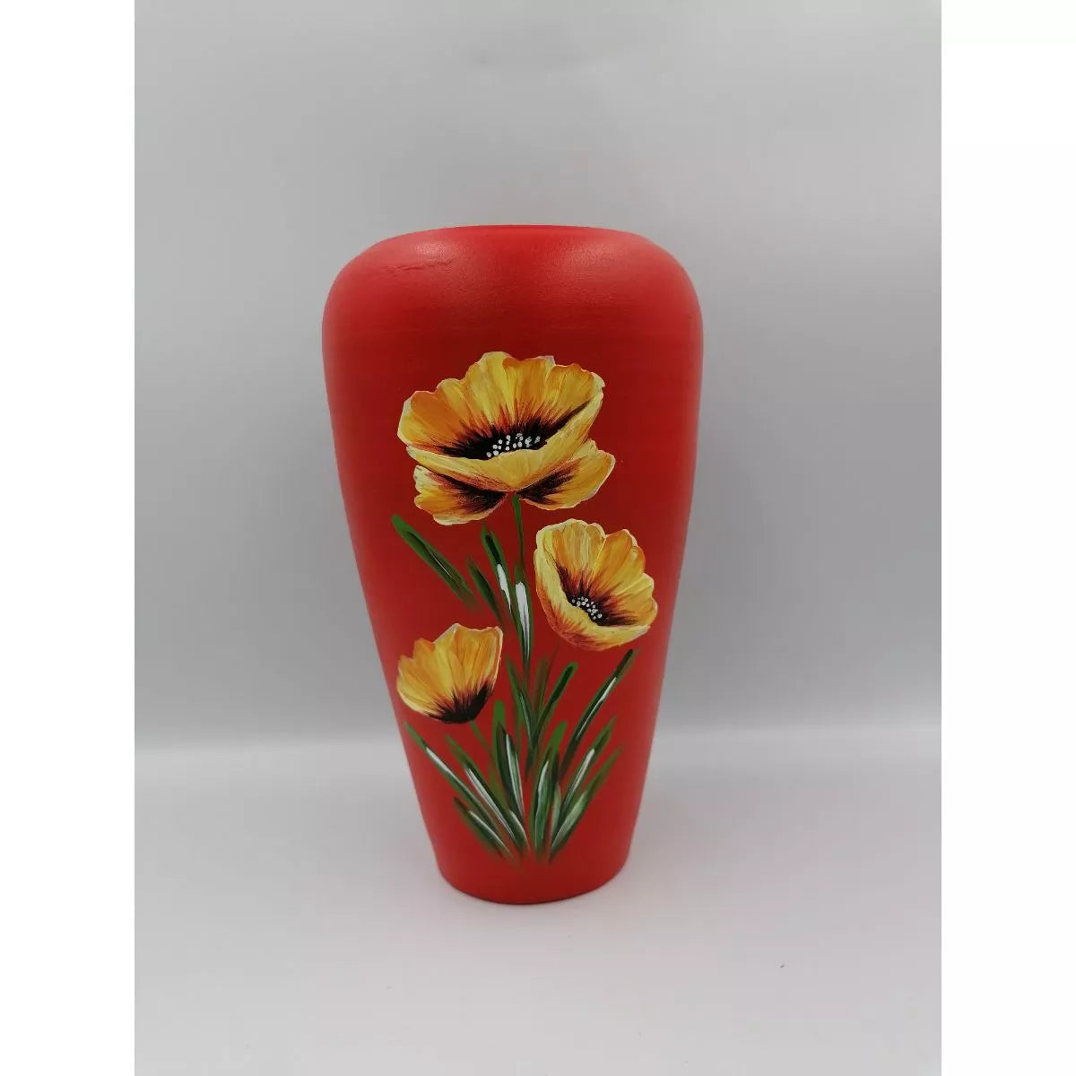 Vaza colorata din ceramica 30 cm Model 1, 1, hectarul.ro