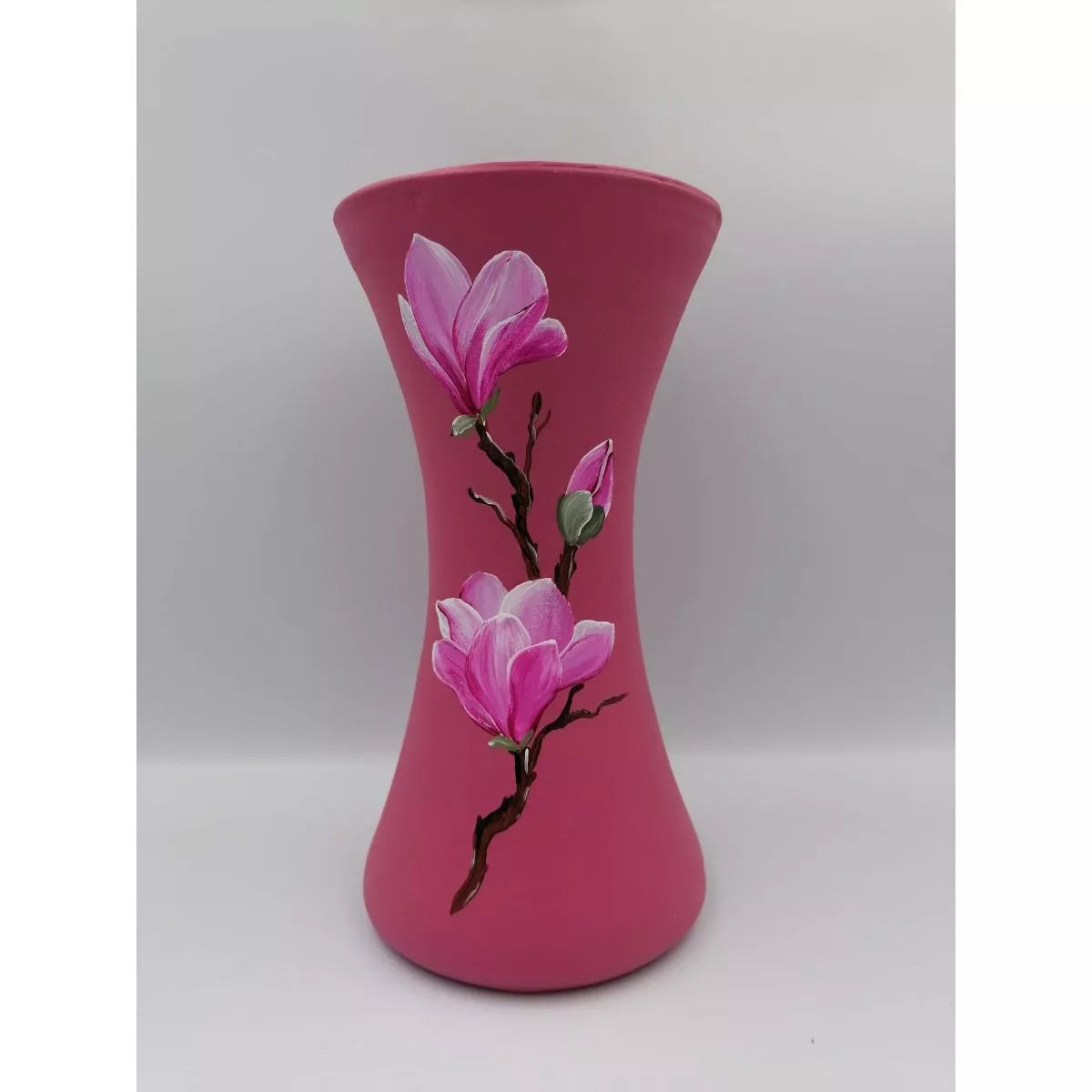 Vaza din ceramica pictata 21 cm 10