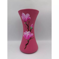 Vaza din ceramica pictata 21 cm 10