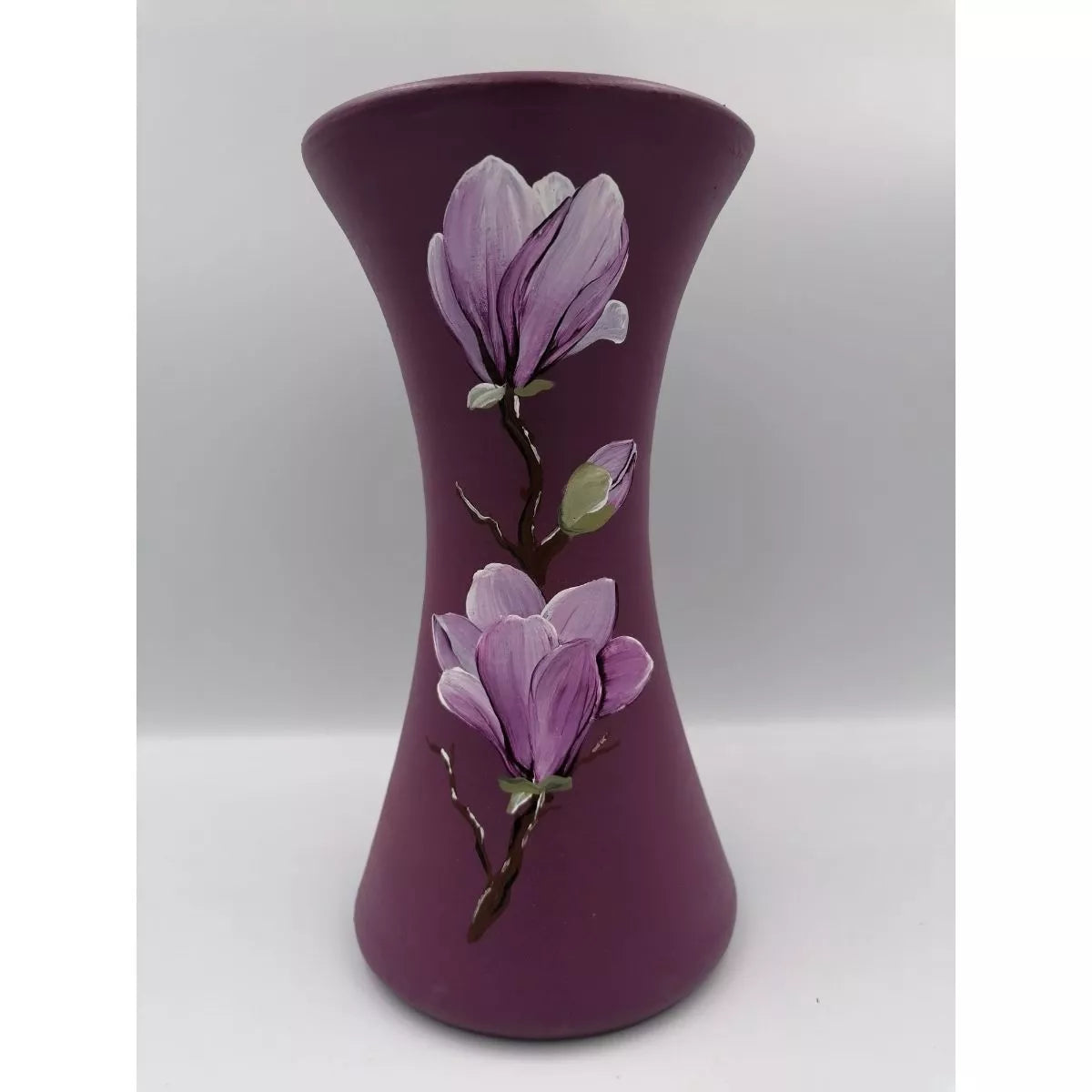 Vaza din ceramica pictata 21 cm 11