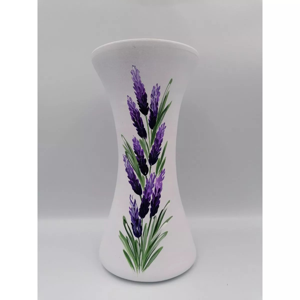 Vaza din ceramica pictata 21 cm 12