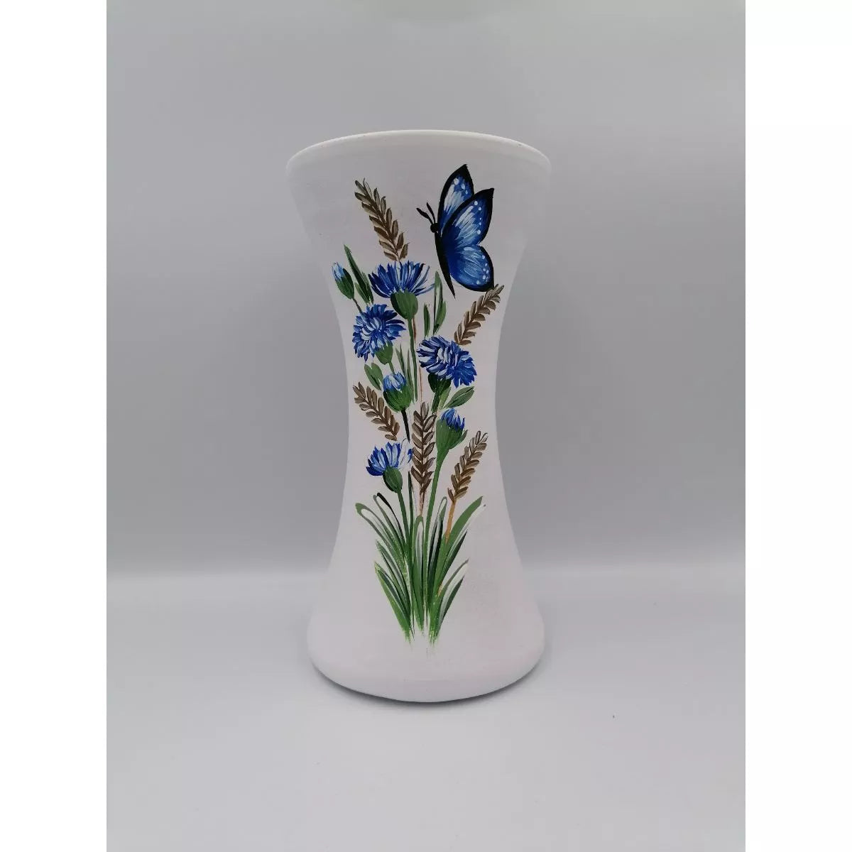 Vaza din ceramica pictata 21 cm 13