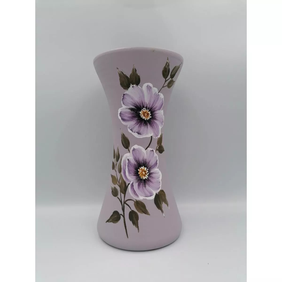 Vaza din ceramica pictata 21 cm 14