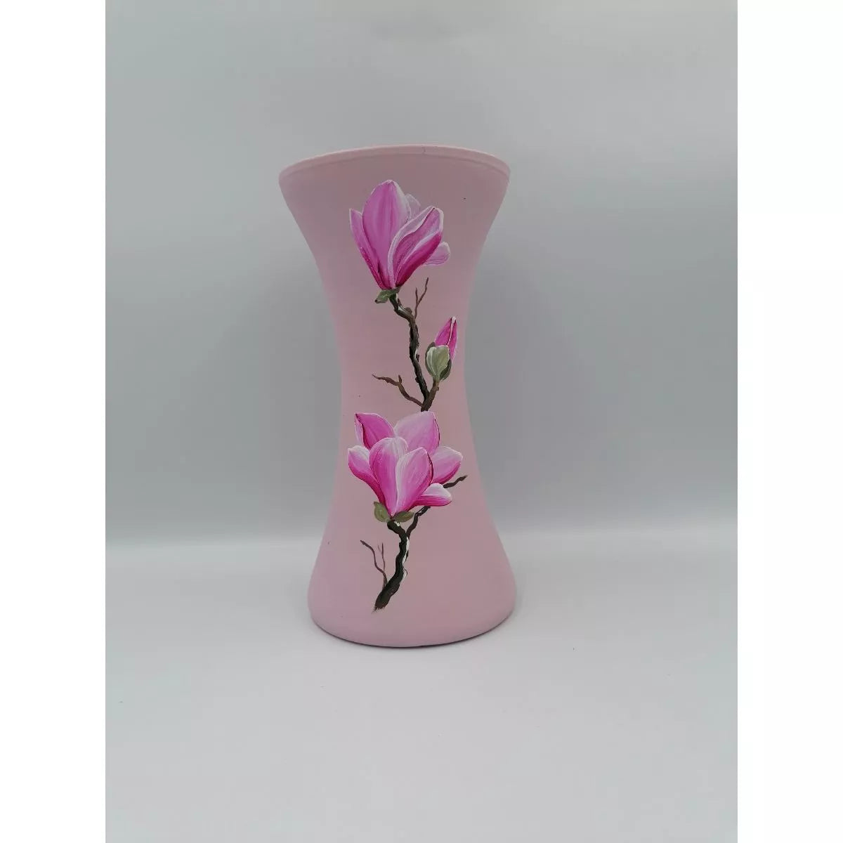 Vaza din ceramica pictata 21 cm 16