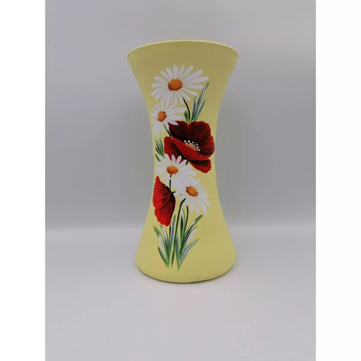 Vaza din ceramica pictata 21 cm 18