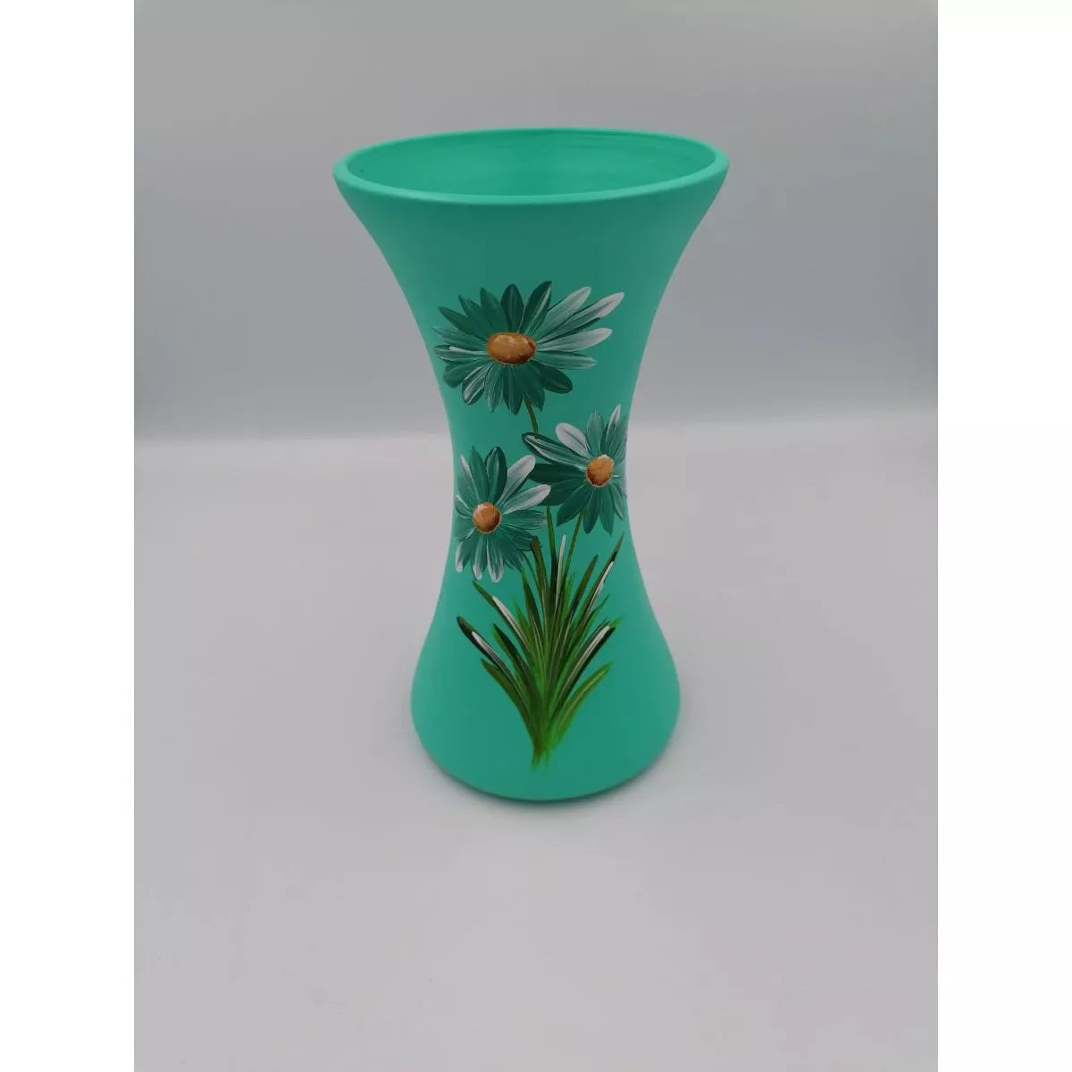 Vaza din ceramica pictata 21 cm 1