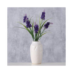 Vaza alba din ceramica 15 cm Jenna design spic Boltze